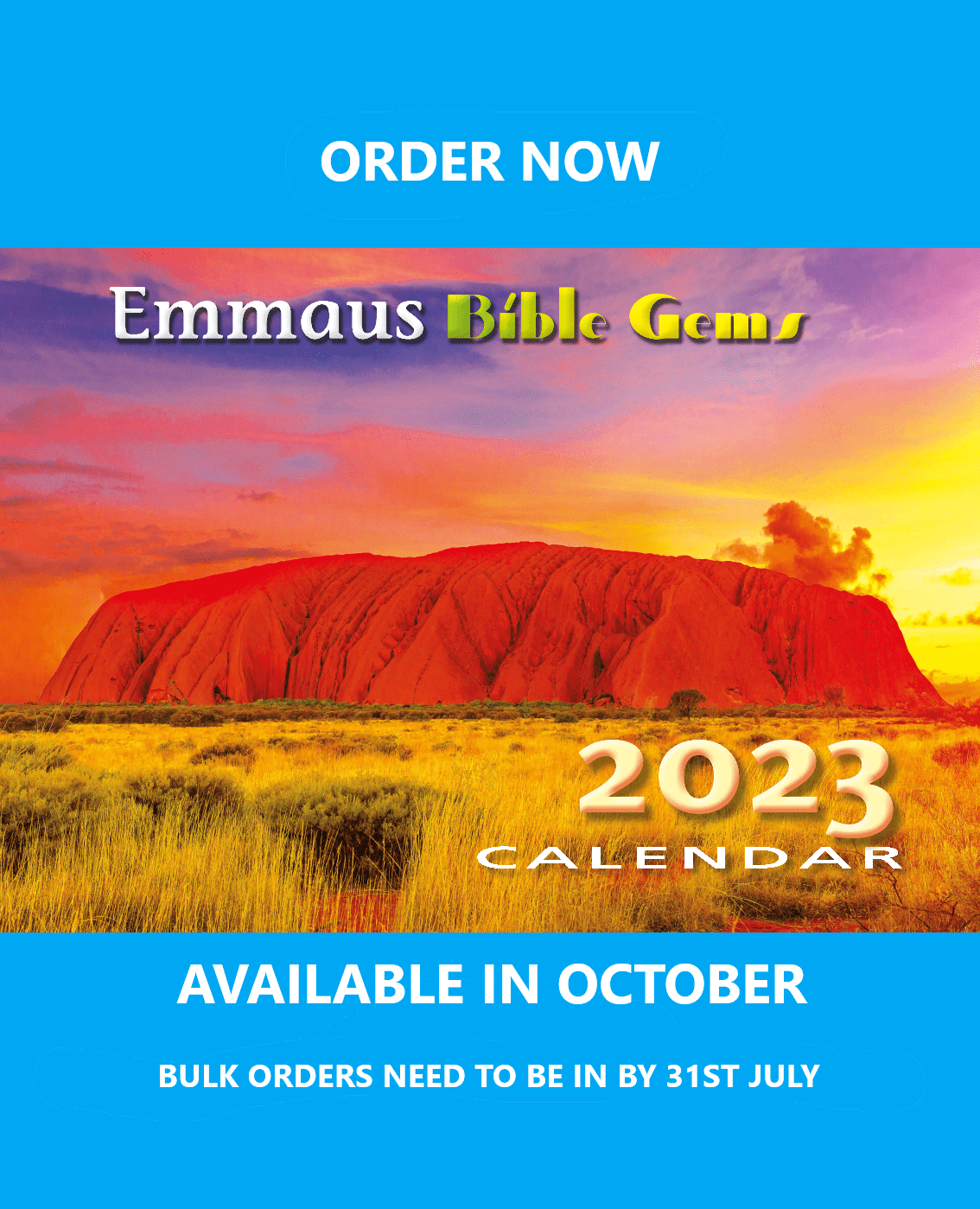2023 Calendar EMMAUS BIBLE CORRESPONDENCE SCHOOL Bible study