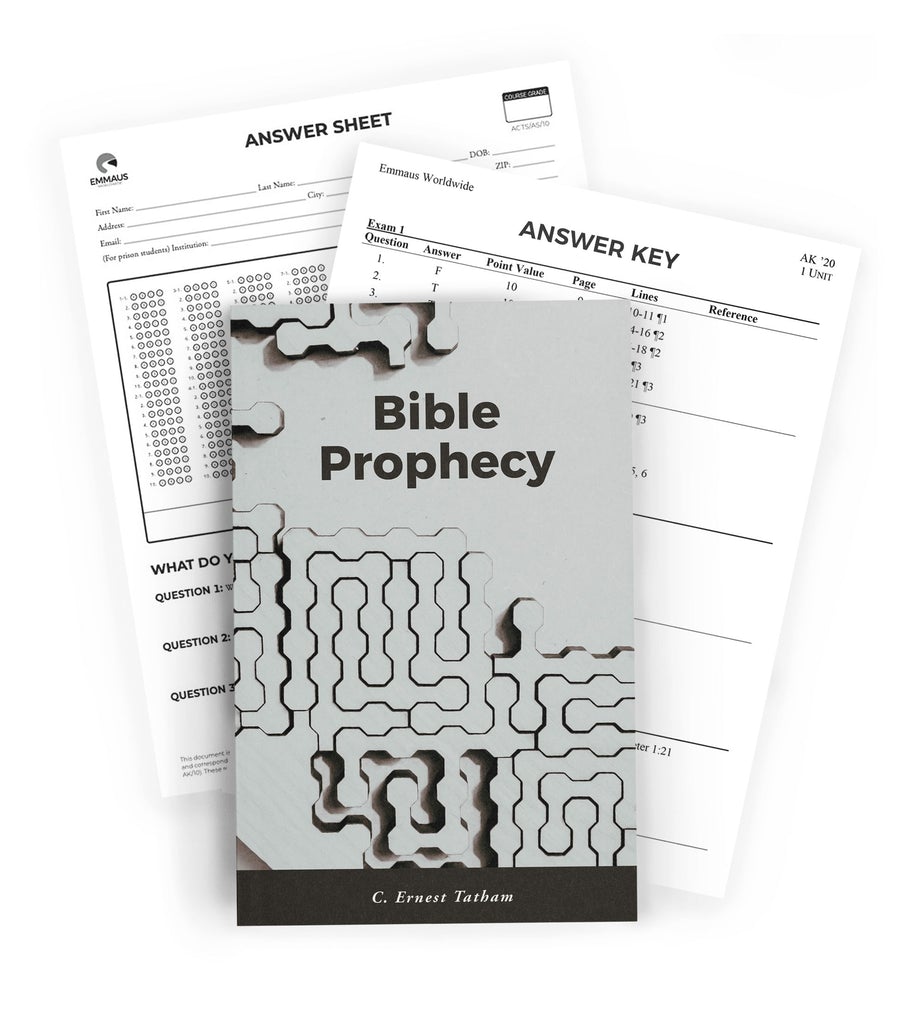Home School Bundle - Bible Prophecy - EMMAUS BIBLE CORRESPONDENCE ...