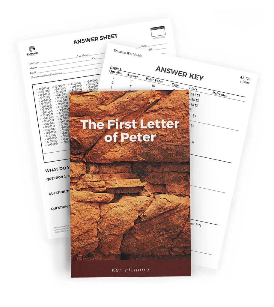 Home School Bundle The First Letter Of Peter EMMAUS BIBLE